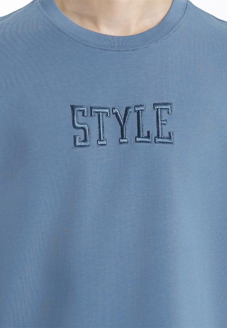 Forest T Shirt Lelaki | Forest Oversized Heavy Weight 320gsm Dual-ply Cotton Yarn Short Sleeve T Shirt Men - 24091