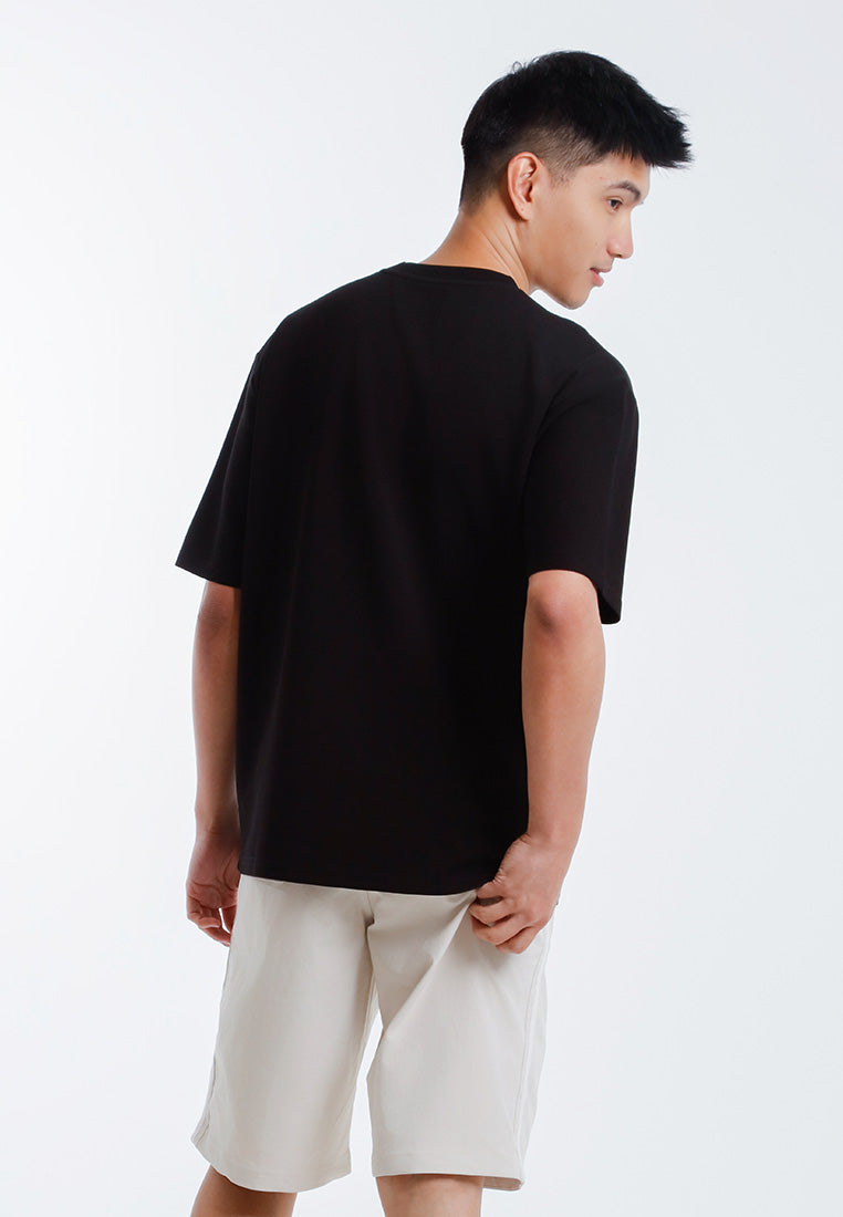 Forest T-Shirt Lelaki | Forest Oversized Premium Weight Air-Cotton Short Sleeve Tee Men - 24084