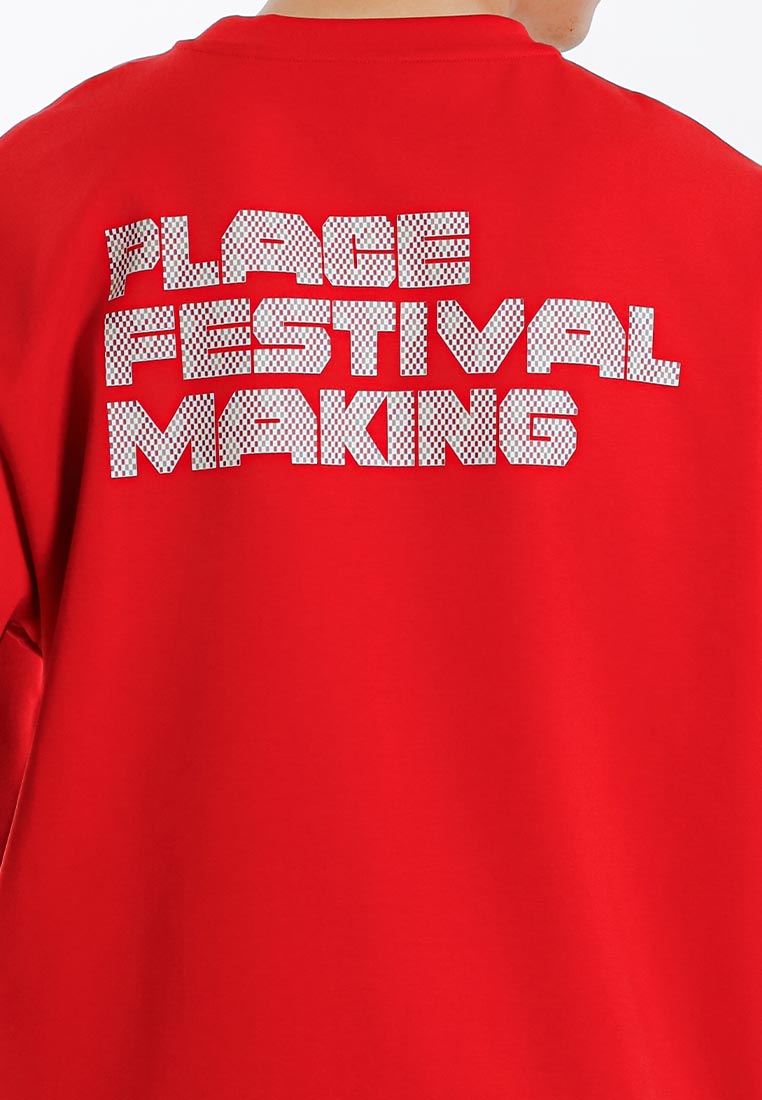 Forest T-Shirt Lelaki | Forest Oversized Premium Weight Cotton Oversized Tee Men - 23970