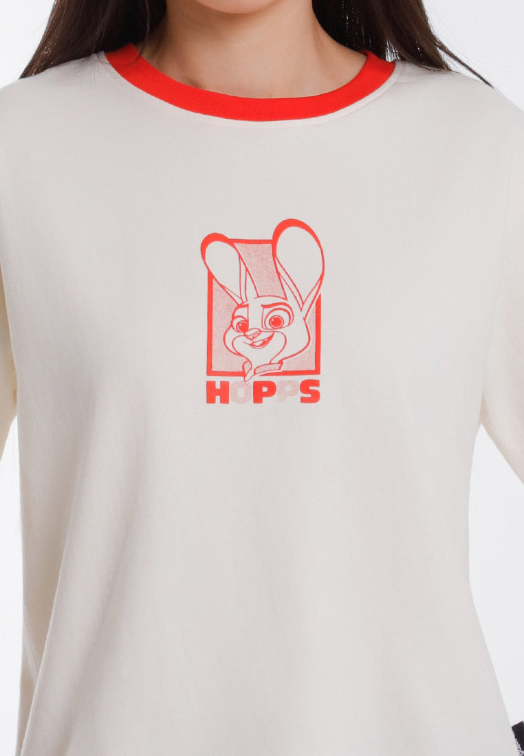 Forest T Shirt Perempuan/Budak | Forest x Disney Zootopia 2 Premium Cotton Cropped Women/Kids Tee - FW820151/FWK820151