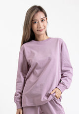 Forest Ladies Premium Cotton Loose Fit Long Sleeve Tee / Long Pants Comfy Lounge Wear - 822342 / 810485