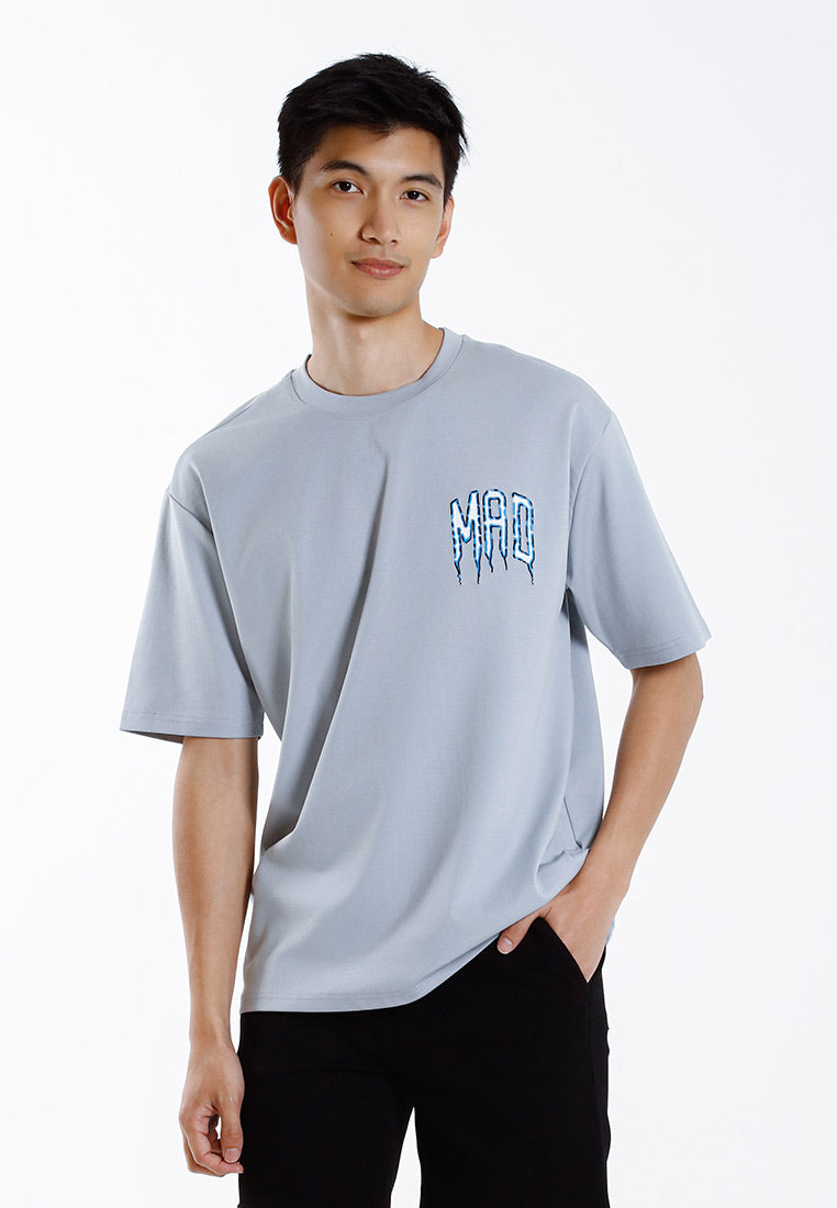 Forest T-Shirt Lelaki | Forest Oversized Premium Weight Cotton Oversized Tee Crew Neck Short Sleeve T Shirt Men - 621428