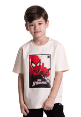 Forest x Marvel Spiderman Premium Weight Air-Cotton Oversized Round Neck Tee Family Tee Men / Kids  - FA20005 / FAK20005