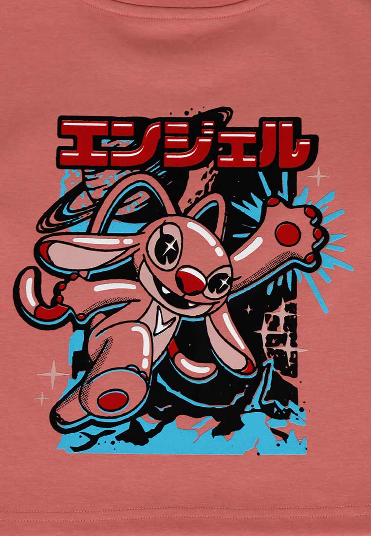 Forest x Disney Stitch Premium Cotton Round Neck Tee Family Tee Ladies / Kids - FW820144 / FWK820144