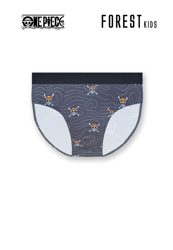 (3 Pcs) Forest X One Piece Kids Microfiber Spandex Mini Brief Underwear Assorted Colours - NUJ0006M