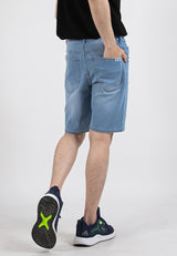 Forest Stretchable Jeans Bermuda Shorts Denim Short Pants Men | Seluar Pendek - 670213