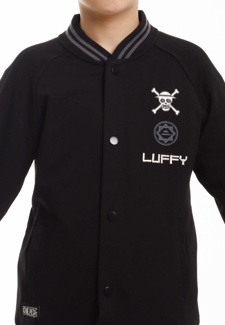 Forest Jacket/Seluar Budak Lelaki | Forest x One Piece Air Cotton Kids Long Pants/Baseball Jacket - FOK10001/FOK30000