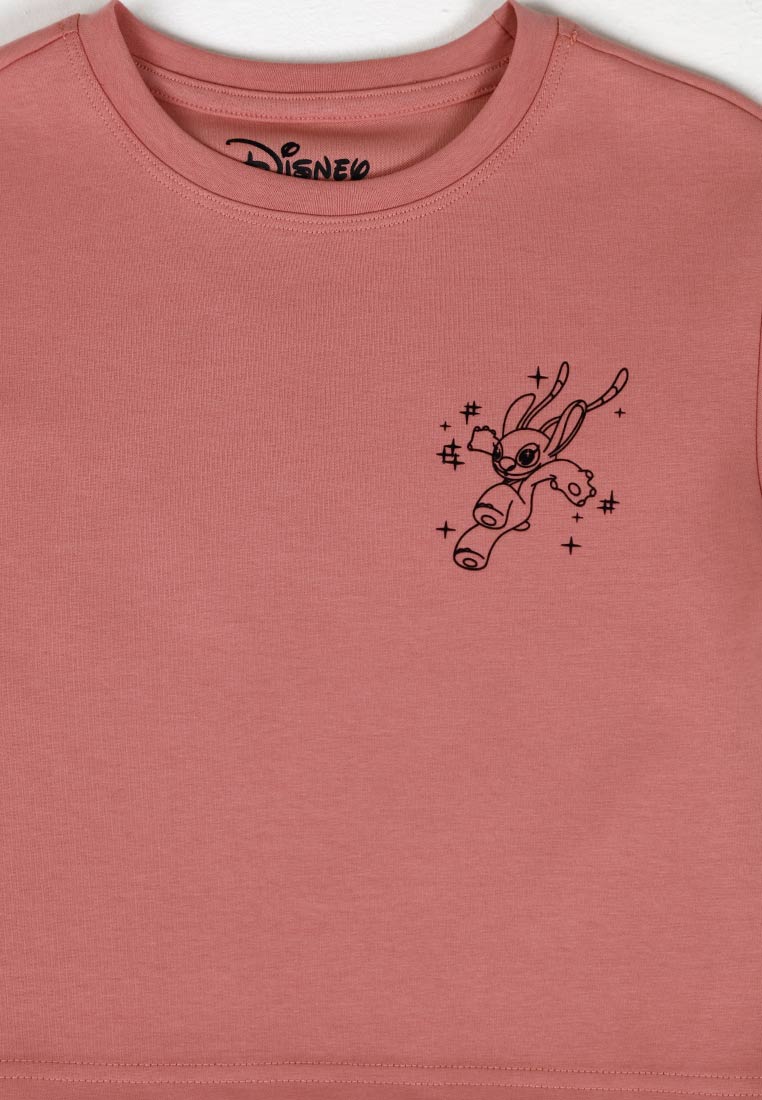 Forest x Disney Stitch Premium Cotton Round Neck Tee Family Tee Ladies / Kids - FW820144 / FWK820144