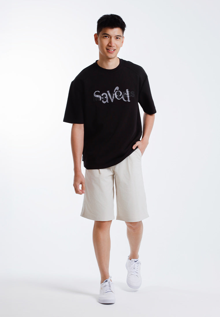 Forest T-Shirt Lelaki | Forest Oversized Premium Weight Air-Cotton Short Sleeve Tee Men - 24084