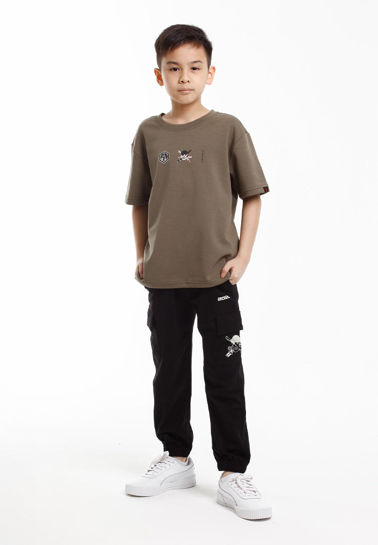 Forest Jacket/Seluar Budak Lelaki | Forest x One Piece Air Cotton Kids Long Pants/Baseball Jacket - FOK10001/FOK30000