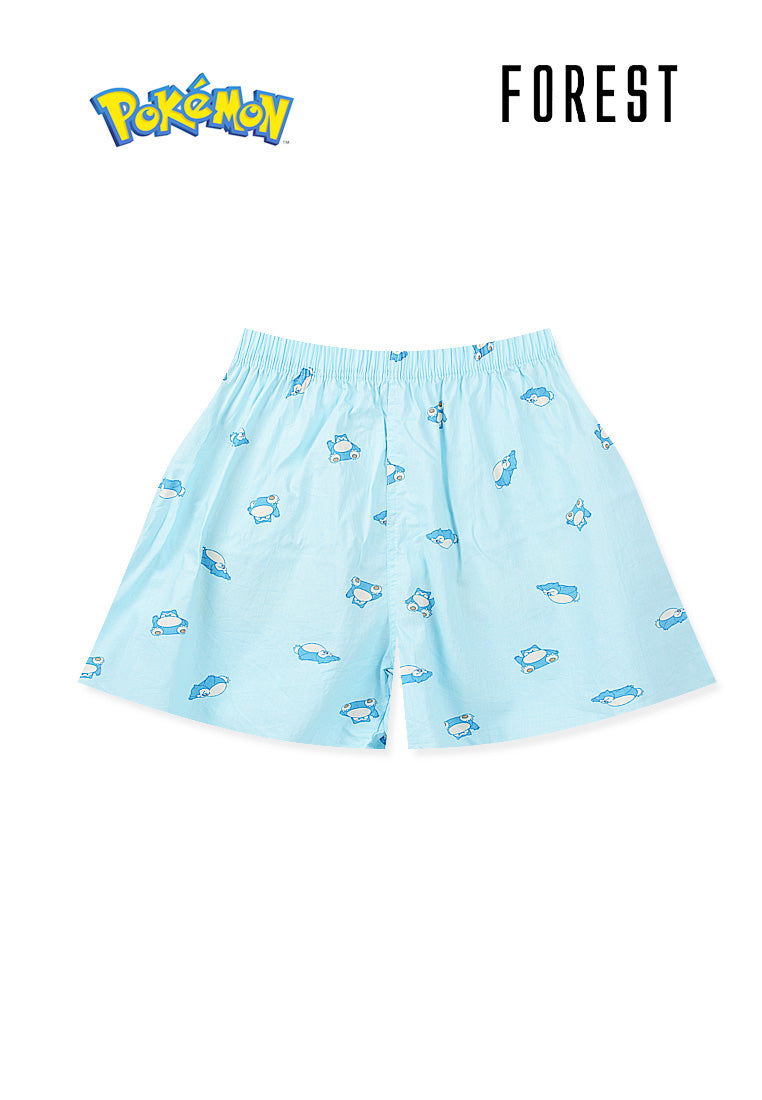 (1 Pc) Pokémon Ladies Woven Cotton Boxer Short Selected Colours - PLD1038X