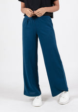 Forest Ladies Cotton Terry Wide Leg Pants Women Casual Long Pants | Seluar Palazzo Perempuan - 810544