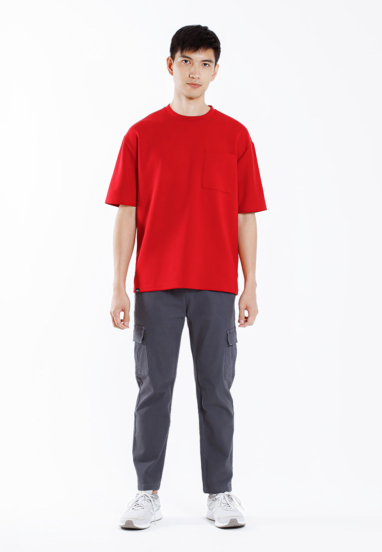 Forest T-Shirt Lelaki | Forest Oversized Premium Weight Cotton Oversized Tee Men - 23973