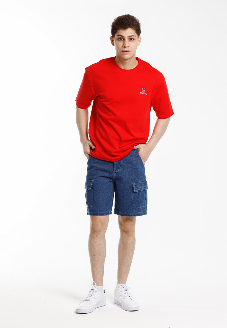 Forest Baju T Shirt Lelaki | Forest Premium Cotton 260gsm Interlock Cotton Oversized Tee - 24046