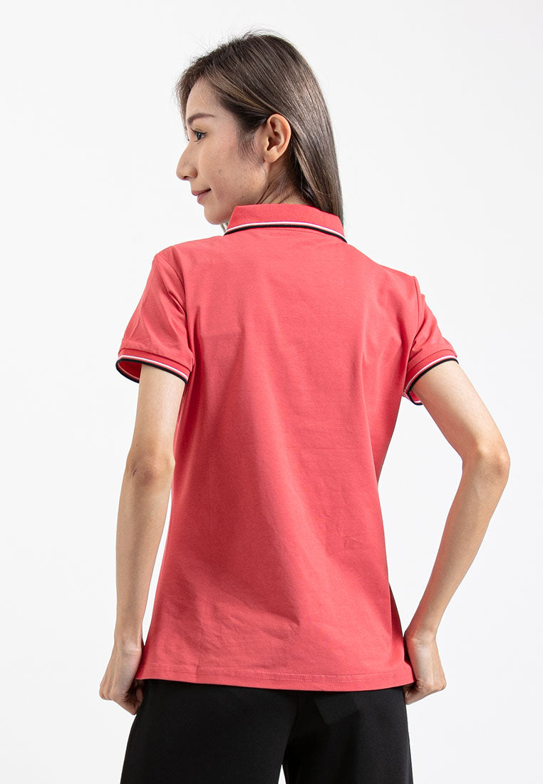 Forest Ladies Soft-Touch Silky Cotton Mercerized Look Polo Tee | Baju T Shirt Perempuan - 822203