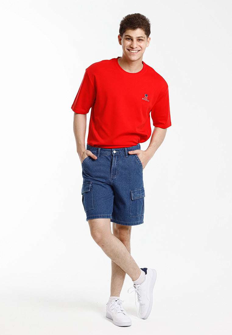 Forest Baju T Shirt Lelaki | Forest Premium Cotton 260gsm Interlock Cotton Oversized Tee - 24046