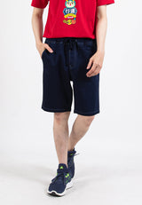 Forest Elastic Waist Stretchable Jeans Bermuda Shorts Denim Short Pants Men | Seluar Pendek Lelaki - 665087