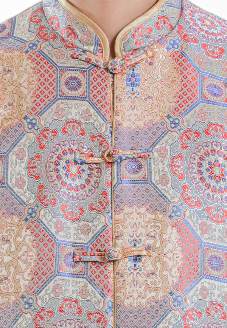 Byford CNY Tang Fu Lelaki | Byford Mens Tang Fu Jacquard Long Sleeve - 3526904Z