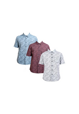 Forest Plus Size Woven Full Print Big Size Men Shirt | Plus Size Baju Kemeja Lelaki - PL621121