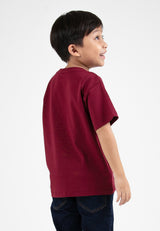 Forest Kids Boys Premium Cotton Interlock Round Neck Graphic T-Shirt | Baju T-Shirt Budak Lelaki - FK20221