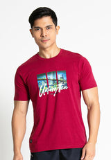 Forest Regular Fit Graphic Tee Crew Neck Short Sleeve T Shirt Men | Regular Fit T Shirt Men - 23935