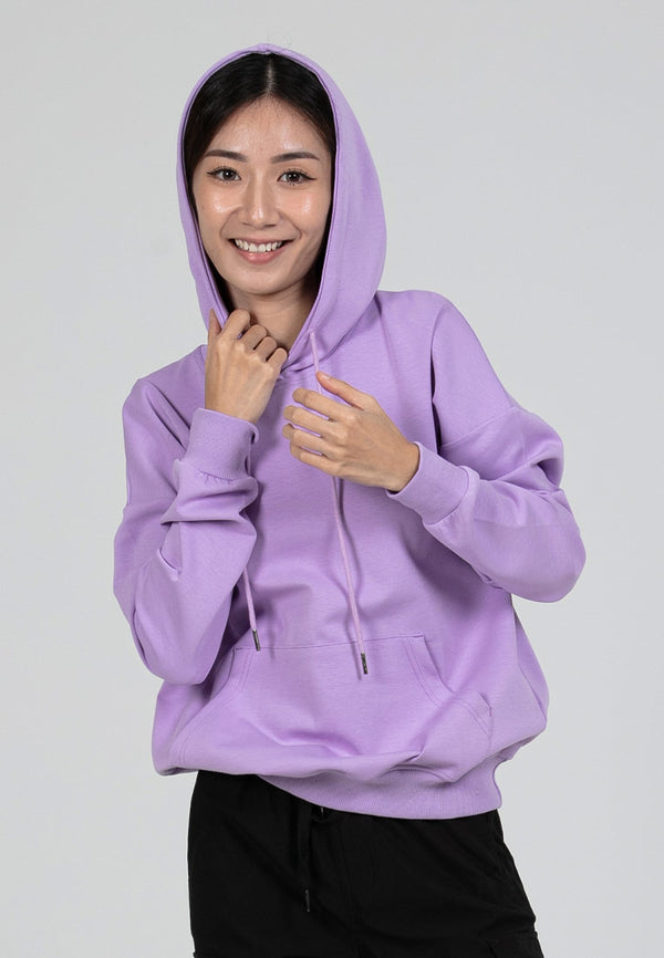 Forest Ladies Air-Cotton 260GSM Heavy Weight Cotton Oversized Hoodie Ladies Sweatshirt Jacket PullOver - 822399