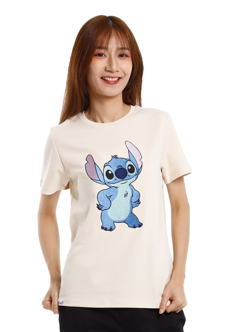 Forest x Disney Stitch Premium Weight Cotton Round Neck Tee Family Tee Men/Ladies/Kids - FW20143 / FW820143 / FWK20143