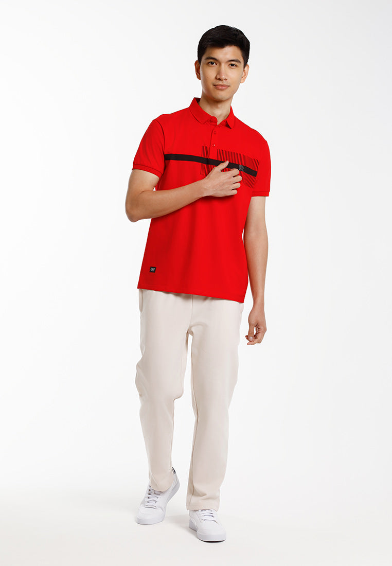 Forest Baju T Shirt Lelaki | Soft-touch Stretchable Cotton 200gsm Slim Fit Polo Tee Shirt Men  - 23990