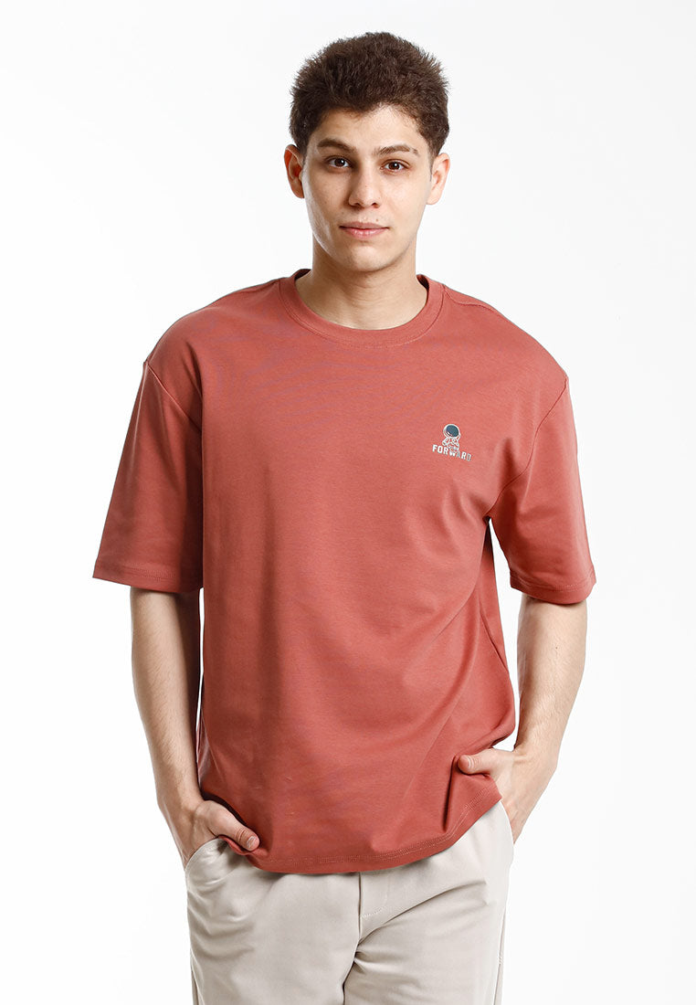 Forest Baju T Shirt Lelaki | Forest Premium Cotton 260gsm Interlock Cotton Oversized Tee - 24046