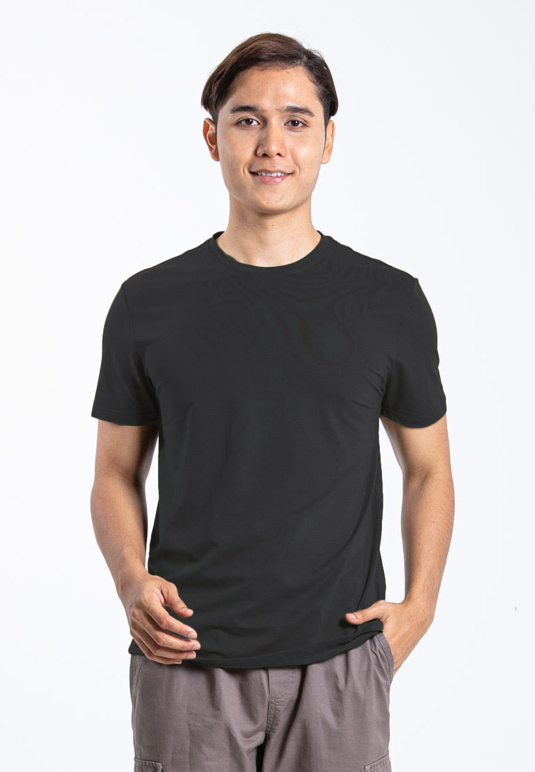 Forest Plus Size Premium Soft-Touch Cotton Slim Fit Plain Tee T Shirt Men - PL23791