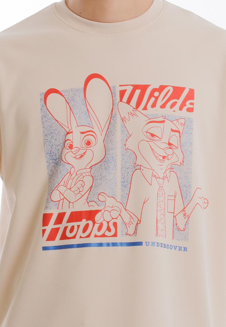 Forest T Shirt Lelaki/Budak | Forest x Disney Zootopia 2 Premium Cotton Oversized Men/Kids Tee -  FW20152 / FWK20152