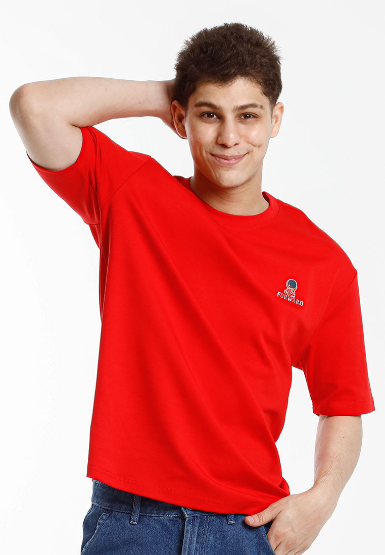 Forest Baju T Shirt Lelaki | Forest Premium Cotton 260gsm Interlock Cotton Oversized Tee - 24046