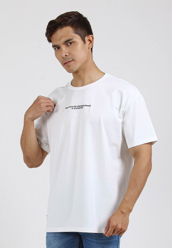Forest Premium Cotton Boxy Cut Trending Crew Neck Oversized Tee | Oversized T Shirt Lelaki - 621318