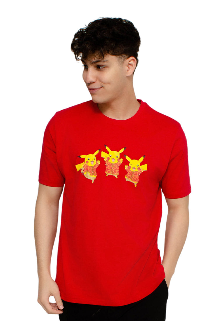 Forest x Pokemon Cotton Round Neck CNY Tee Men / Ladies / Kids  - FP21025 / FP821025 / FPK21025