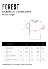 Forest Oversized Graphic Tee Crew Neck Short Sleeve T Shirt Men | Oversized Shirt Men - 621336