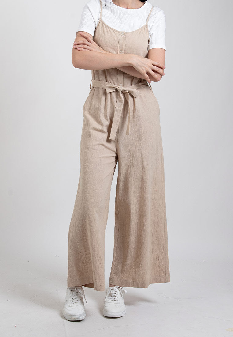 Linen dungarees womens best sale