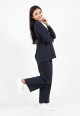 Forest Ladies Premium Cotton Loose Fit Long Sleeve Tee / Long Pants Comfy Lounge Wear - 822342 / 810485