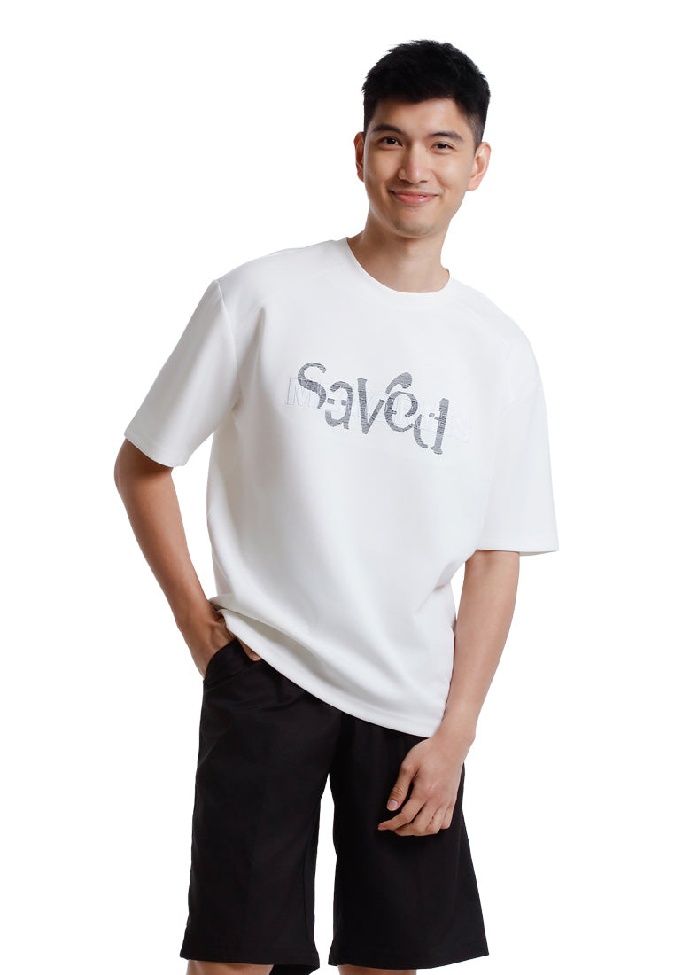 Forest T-Shirt Lelaki | Forest Oversized Premium Weight Air-Cotton Short Sleeve Tee Men - 24084