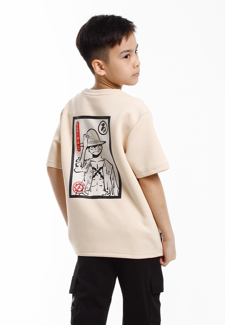 Forest Baju T Shirt/Seluar Lelaki | Forest x One Piece Luffy Premium Air-Cotton Oversized Mens Tee/Pants/Kid - FO20000/FO10002/FOK20000