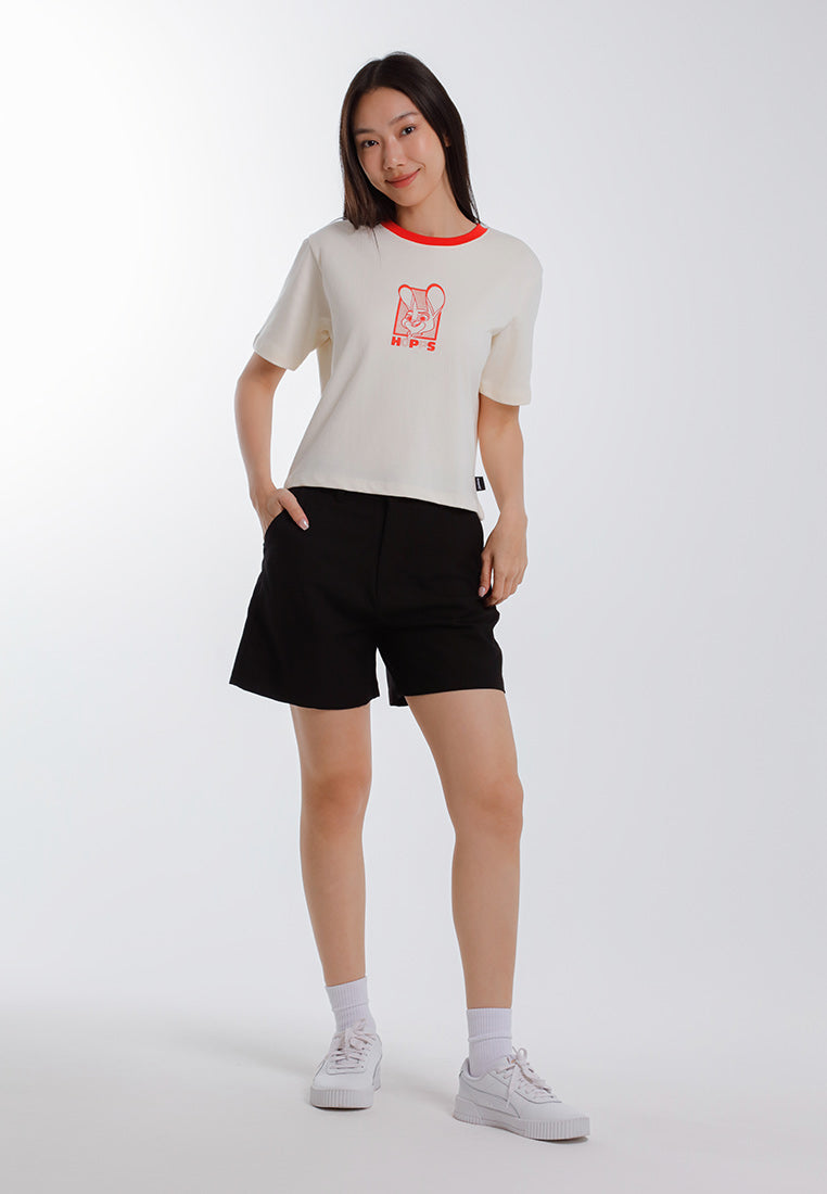 Forest T Shirt Perempuan/Budak | Forest x Disney Zootopia 2 Premium Cotton Cropped Women/Kids Tee - FW820151/FWK820151