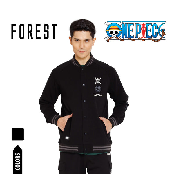 Forest X One Piece Premium Weight Air-Cotton 260gsm Baseball Jacket Men - FO30000