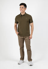 Forest DRI-FIT Plain Polo T Shirt Men Polo Tee | Baju T Shirt Lelaki - 23768