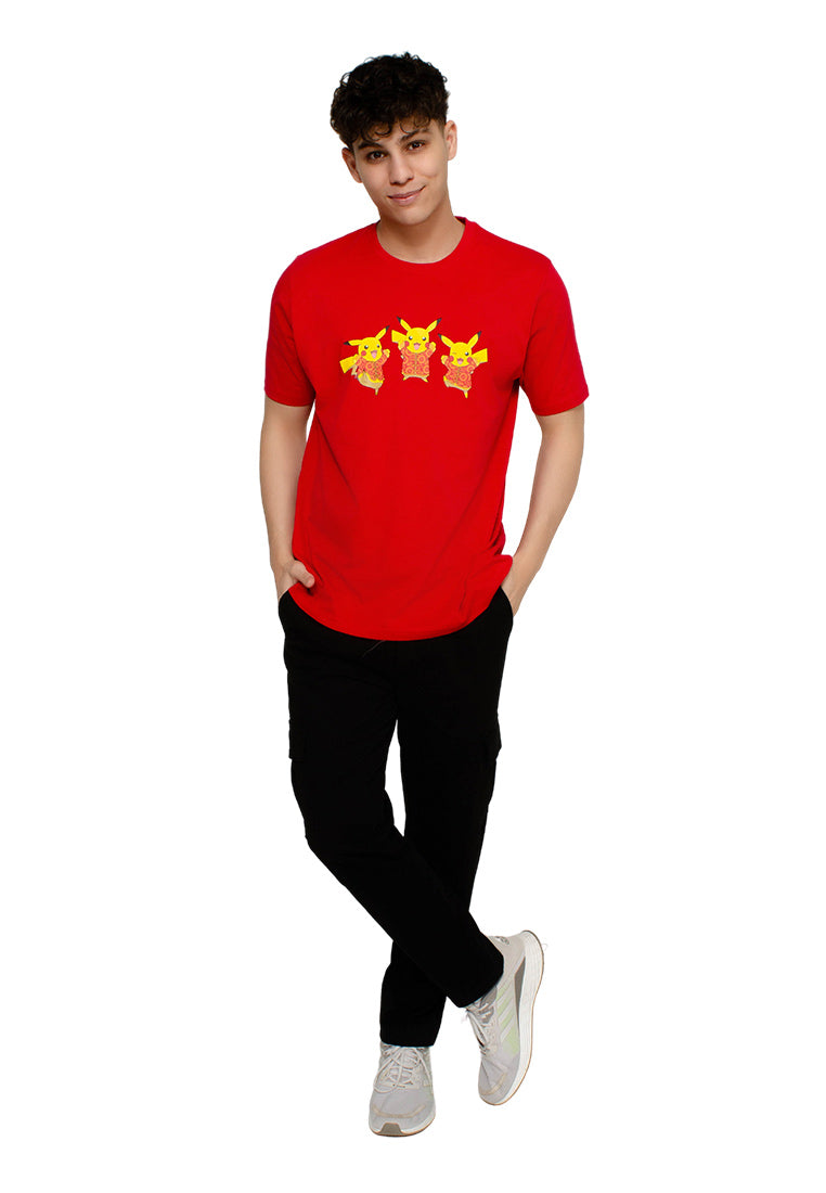 Forest x Pokemon Cotton Round Neck CNY Tee Men / Ladies / Kids  - FP21025 / FP821025 / FPK21025