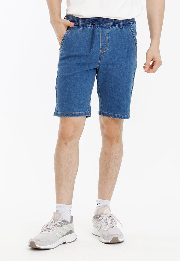 Forest Casual Denim Elastic Shorts Pants | Seluar Pendek Lelaki - 670220