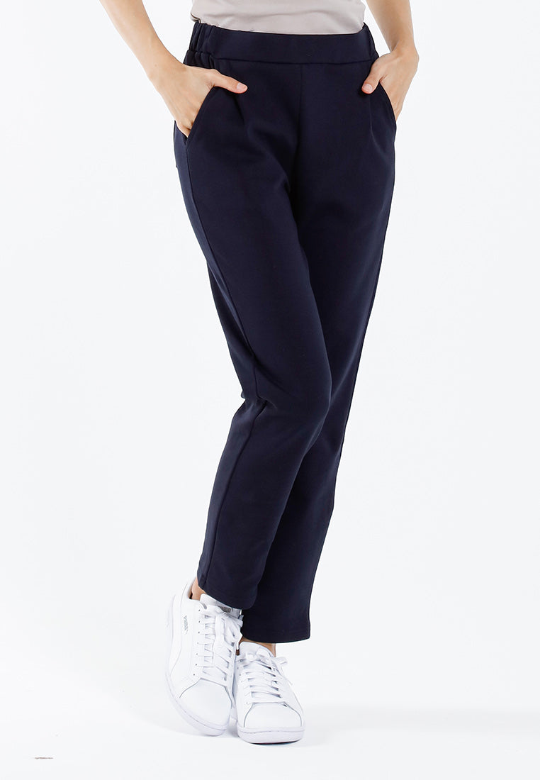 Forest Seluar Panjang Perempuan | Forest Ladies Cotton Interlock Tapered Pants Women Casual Long Pants - 810500