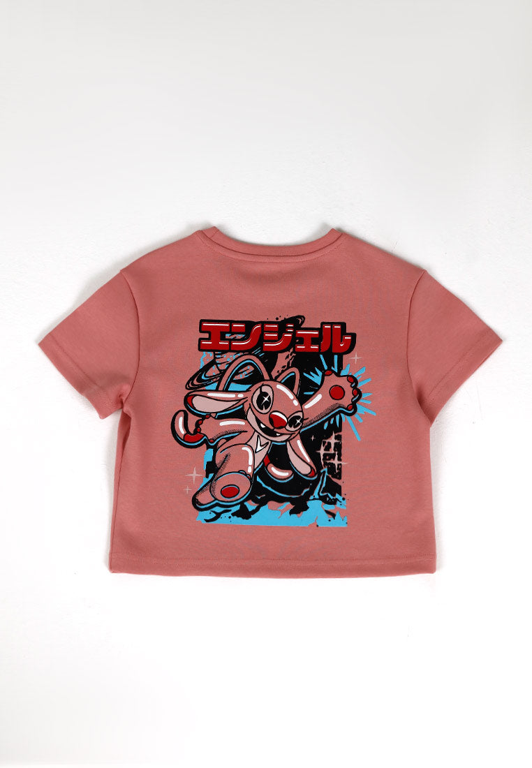 Forest x Disney Stitch Premium Cotton Round Neck Tee Family Tee Ladies / Kids - FW820144 / FWK820144