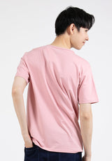 Forest Stretchable Cotton 3D Fonts Effects Round Neck Tee Men | Baju T Shirt Lelaki - 23872
