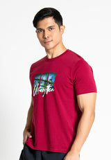 Forest Regular Fit Graphic Tee Crew Neck Short Sleeve T Shirt Men | Regular Fit T Shirt Men - 23935