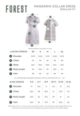 Forest Jacquard Tang Suit Cheongsam Dress | CNY 2025 Family Wear - FK885090