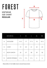 Forest Fancy Knitted Round Neck T Shirts Men Sweater Men Knitwear | Baju Sweater Lelaki Knitwear - 621347